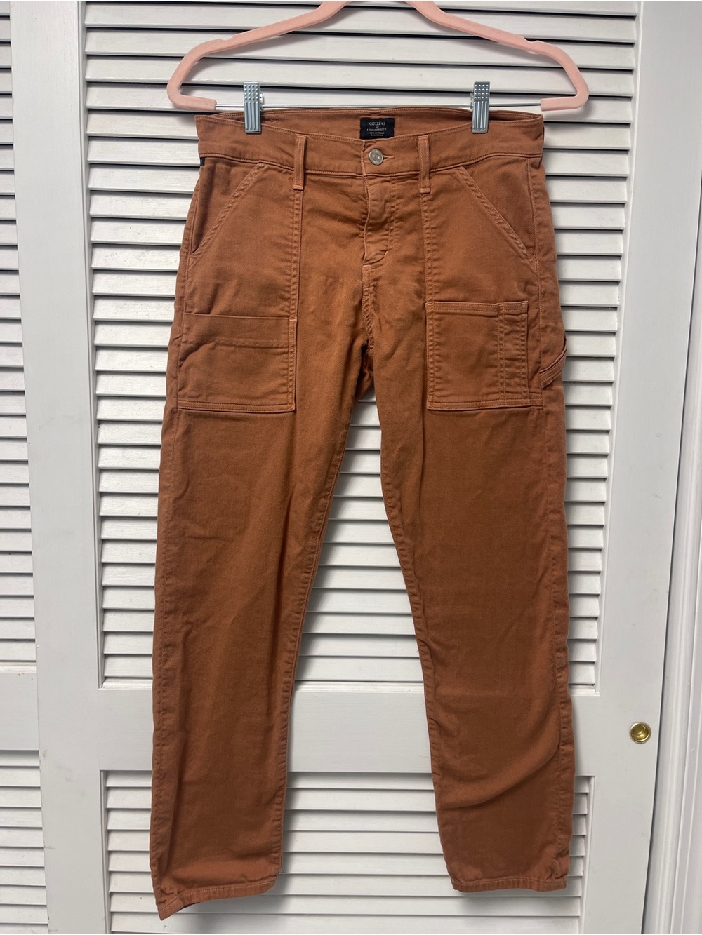 Citizens Of Humanity Cargo Jeans in Rust